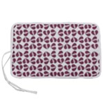 Love In Pieces Print Pattern Design Pen Storage Case (L)