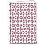 Love In Pieces Print Pattern Design 8  x 10  Hardcover Notebook