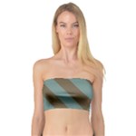 Earthbound Geometry Print Bandeau Top