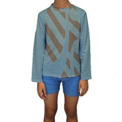 Kids  Long Sleeve Swimwear 