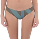 Earthbound Geometry Print Reversible Hipster Bikini Bottoms