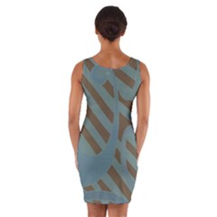 Wrap Front Bodycon Dress 