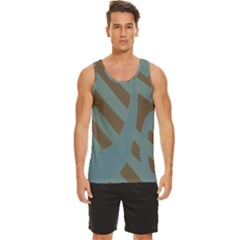 Men s Wide Collar Tank Top 