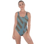 Earthbound Geometry Print Bring Sexy Back Swimsuit