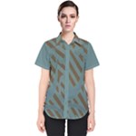 Earthbound Geometry Print Women s Short Sleeve Shirt