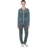 Earthbound Geometry Print Casual Jacket and Pants Set