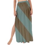 Earthbound Geometry Print Maxi Chiffon Tie-Up Sarong