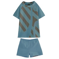 Kids  Swim T-Shirt and Shorts Set 