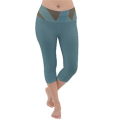 Lightweight Velour Capri Yoga Leggings 