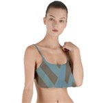 Earthbound Geometry Print Layered Top Bikini Top 