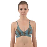 Earthbound Geometry Print Wrap Around Bikini Top