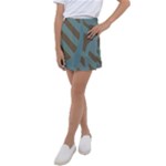 Earthbound Geometry Print Kids  Tennis Skirt