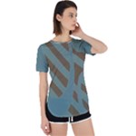 Earthbound Geometry Print Perpetual Short Sleeve T-Shirt