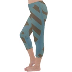 Capri Winter Leggings  Back