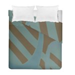 Earthbound Geometry Print Duvet Cover Double Side (Full/ Double Size)