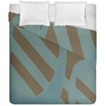 Earthbound Geometry Print Duvet Cover Double Side (California King Size)