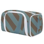 Earthbound Geometry Print Toiletries Pouch