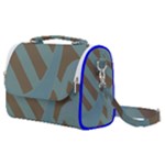 Earthbound Geometry Print Satchel Shoulder Bag