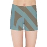 Earthbound Geometry Print Kids  Sports Shorts