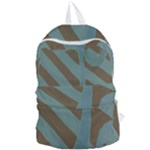 Earthbound Geometry Print Foldable Lightweight Backpack