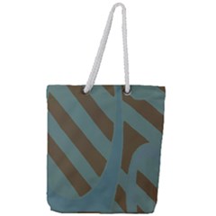 Full Print Rope Handle Tote (Large) 