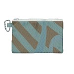 Earthbound Geometry Print Canvas Cosmetic Bag (Medium)