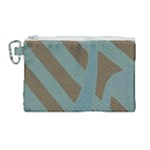 Earthbound Geometry Print Canvas Cosmetic Bag (Large)