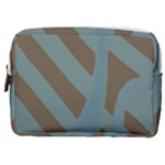 Earthbound Geometry Print Make Up Pouch (Medium)