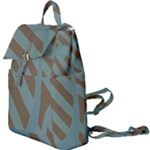 Earthbound Geometry Print Buckle Everyday Backpack