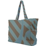 Earthbound Geometry Print Simple Shoulder Bag