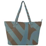 Earthbound Geometry Print Full Print Shoulder Bag