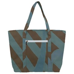 Zip Up Canvas Bag 