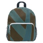 Earthbound Geometry Print Kids  Age 5-10 Lightweight School Backpack with Side Pockets