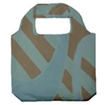 Earthbound Geometry Print Premium Foldable Grocery Recycle Bag