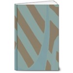 Earthbound Geometry Print 8  x 10  Hardcover Notebook