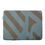 Earthbound Geometry Print 15  Vertical Laptop Sleeve Case With Pocket