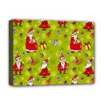 Background With Santa Claus, Christmas Decorations Deluxe Canvas 16  x 12  (Stretched) 