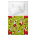 Background With Santa Claus, Christmas Decorations Duvet Cover (Single Size)