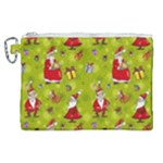 Background With Santa Claus, Christmas Decorations Canvas Cosmetic Bag (XL)