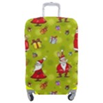 Background With Santa Claus, Christmas Decorations Luggage Cover (Medium)