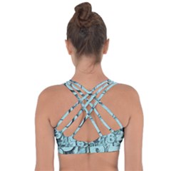 Cross String Back Sports Bra 