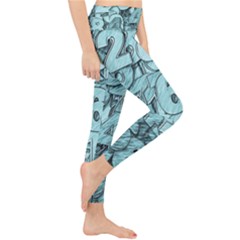 Lightweight Velour Classic Yoga Leggings 