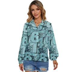 Women s Long Sleeve Button Up Shirt 