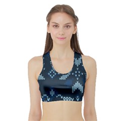 Sports Bra with Border 