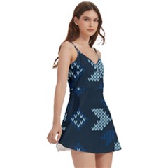 Body Wrap Sleeveless V-Neck Mini Dress 