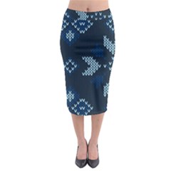 Midi Pencil Skirt 