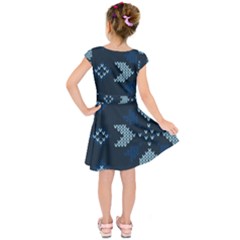 Kids  Short Sleeve Dress 