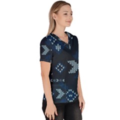 Women s V-Neck Scrub Top 