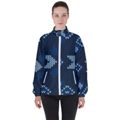 Women s High Neck Windbreaker 