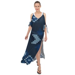 Maxi Chiffon Cover Up Dress 